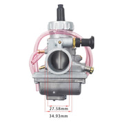 DURAFORCE Two Carburetors 1987-2006 For Yamaha Banshee 350 YFZ350 ATV Carbs 29mm