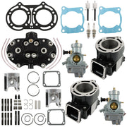 DURAFORCE USA Cylinder Head Piston Gasket Top End Kit for Yamaha Banshee 350 1987-2006