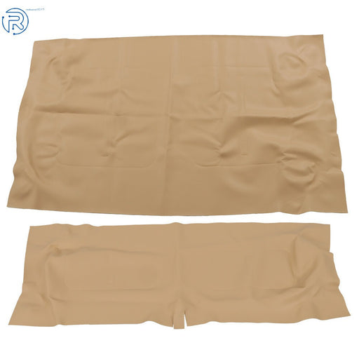 DURAFORCE 71753-G04/71602-G04 For EZGO TXT 1995-2013 Golf Cart Tan Front Seat Cover Set