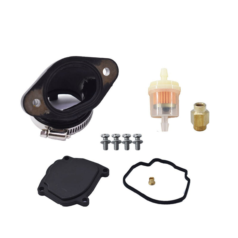 DURAFORCE For 1996-2000 Polaris New Carburetor & Intake Manifold Boot Sportsman 500 ATV