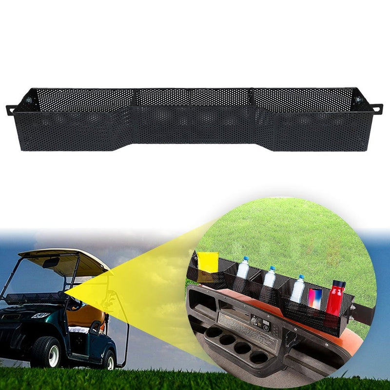 DURAFORCE Golf Cart Front Basket Dash Storage with Tray Organizer For EZGO TXT & RXV