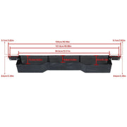 DURAFORCE Golf Cart Front Basket Dash Storage with Tray Organizer For EZGO TXT & RXV