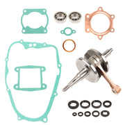 DURAFORCE For Yamaha Blaster 200 Crankshaft Bearings Complete Gasket Rebuild Engine Kit US