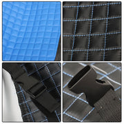 DURAFORCE Blue Golf Cart Front Seat Cover Diamond Stitching For Club Car DS Vinyl