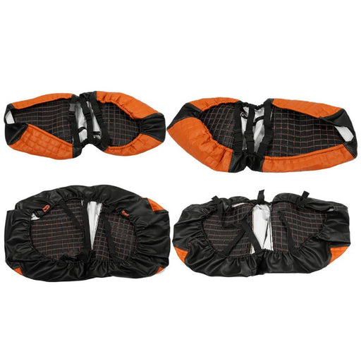 DURAFORCE For EZGO Freedom TXT Valor 14+ Front Rear Golf Cart Club Car Seat Cover Diamond