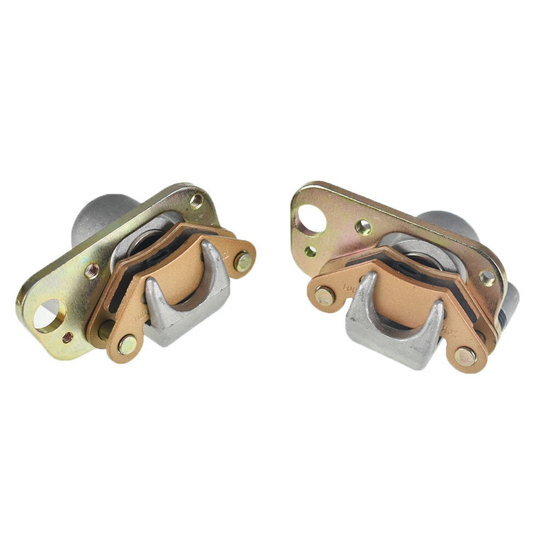 DURAFORCE Front Left Right Brake Calipers w/Pads For Polaris Scrambler 400 500 1998-04 ATV