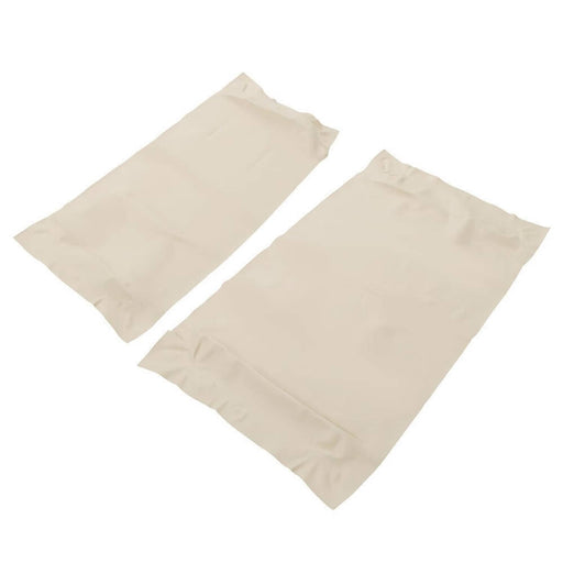 DURAFORCE Front Seat Covers white Faux Leather For Golf Cart Club Car Precedent