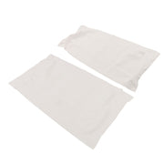 DURAFORCE Front Seat Covers white Faux Leather For Golf Cart Club Car Precedent