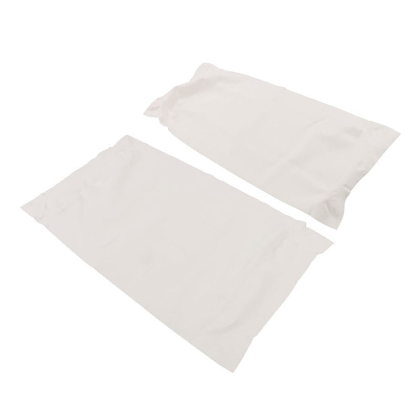 DURAFORCE Front Seat Covers white Faux Leather For Golf Cart Club Car Precedent