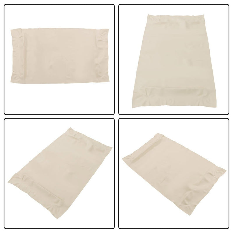 DURAFORCE Front Seat Covers white Faux Leather For Golf Cart Club Car Precedent