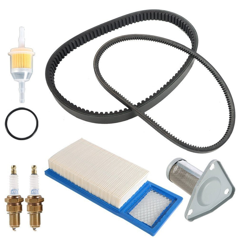 DURAFORCE Gas Golf Cart Tune Up Kit 1994-2005 For EZGO TXT w/Oil Filter Drive&Starter Belt
