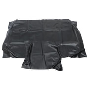 DURAFORCE For 1982-2000.5 Golf Cart Club Car DS PU Leather Front Seat Cover Black