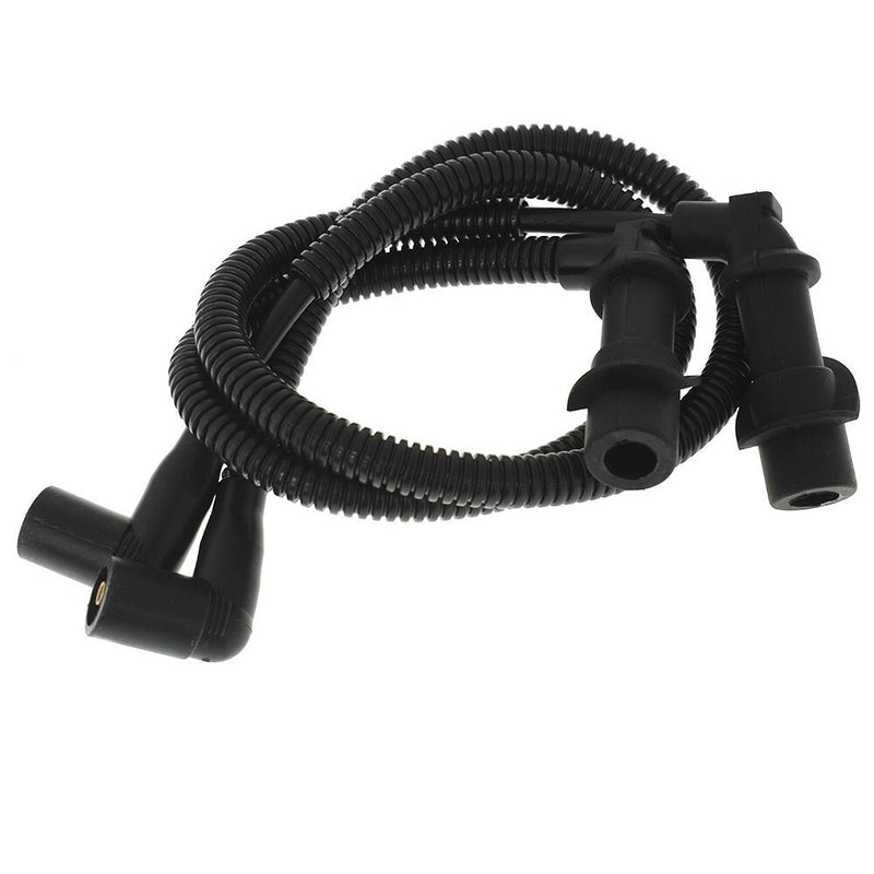 DURAFORCE 2× Ignition Coil Spark Plug Cap & Wire Fit For Polaris RZR XP Sportsman 800/700