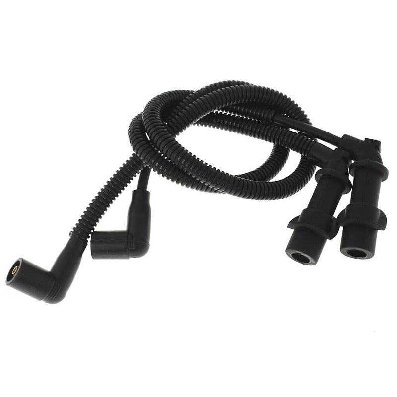 DURAFORCE 2× Ignition Coil Spark Plug Cap & Wire Fit For Polaris RZR XP Sportsman 800/700