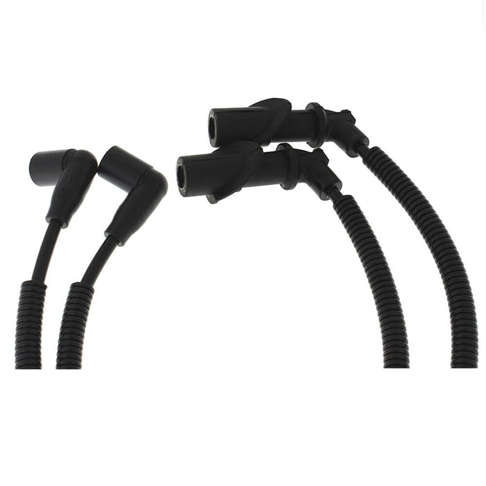 DURAFORCE 2× Ignition Coil Spark Plug Cap & Wire Fit For Polaris RZR XP Sportsman 800/700