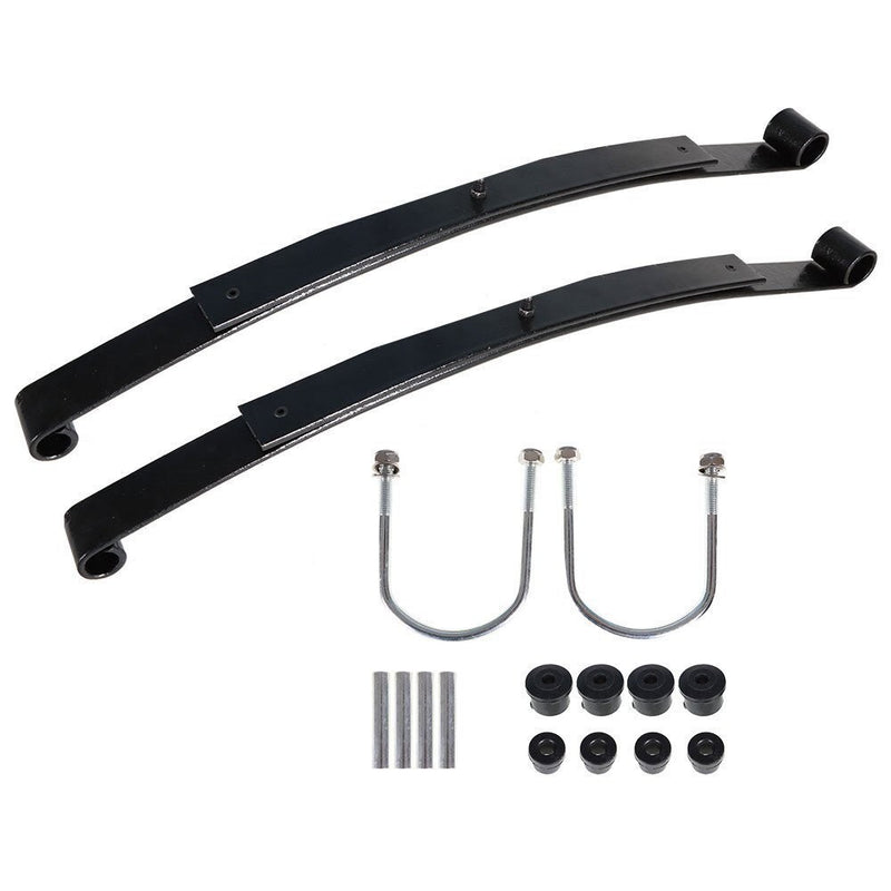 DURAFORCE Golf Cart Heavy Duty For EZGO RXV Rear Leaf Spring Kit and Bushing /Sleeves 2pcs