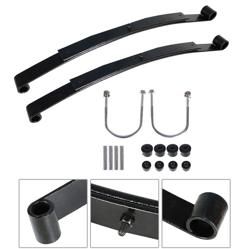 DURAFORCE Golf Cart Heavy Duty For EZGO RXV Rear Leaf Spring Kit and Bushing /Sleeves 2pcs