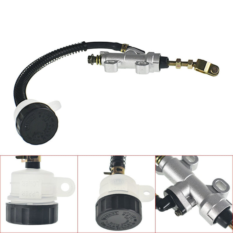DURAFORCE Rear Disc Brake Master Cylinder Assembly For Yamaha Raptor 660r 2001-2005 ATV
