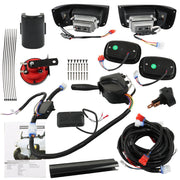 DURAFORCE For Club Car DS Golf Cart 12V LED Light Kit Headlight Tail Lights Horn Brake