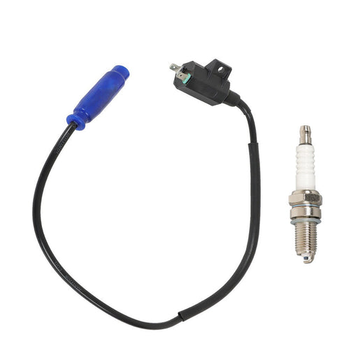 DURAFORCE Ignition Coil + Spark Plug & CAP For 2005-13 Kawasaki Brute Force 650 4x4i 4x4