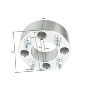 DURAFORCE 4Pcs 4x110 Wheel Spacers 2 Inch 74mm M10x1.25 For Suzuki Vinson 500 2003-2007