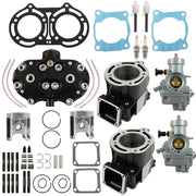 DURAFORCE Carburetor Carb Cylinder Piston Gasket Kit For Yamaha Banshee 350 1987-2006 USA