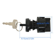 DURAFORCE Ignition Key Switch & Repair Harness Pigtail Kit For Polaris Sportsman Magnum