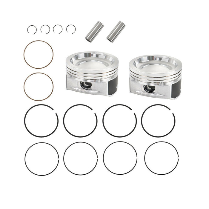DURAFORCE 2008-2014 2 Cast Aluminium Cylinder Piston Kit For Polaris RZR 800 EFI ATV