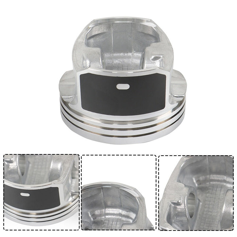 DURAFORCE 2008-2014 2 Cast Aluminium Cylinder Piston Kit For Polaris RZR 800 EFI ATV