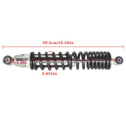 DURAFORCE New 2pcs Black Front Shock For Yamaha Banshee 350 YFZ350 1987-2006 SUSPENSION