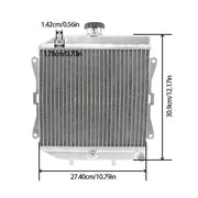 DURAFORCE Aluminum Cooling Radiator For Honda Rancher 420 /Foreman 500 19010-HP5-601 New