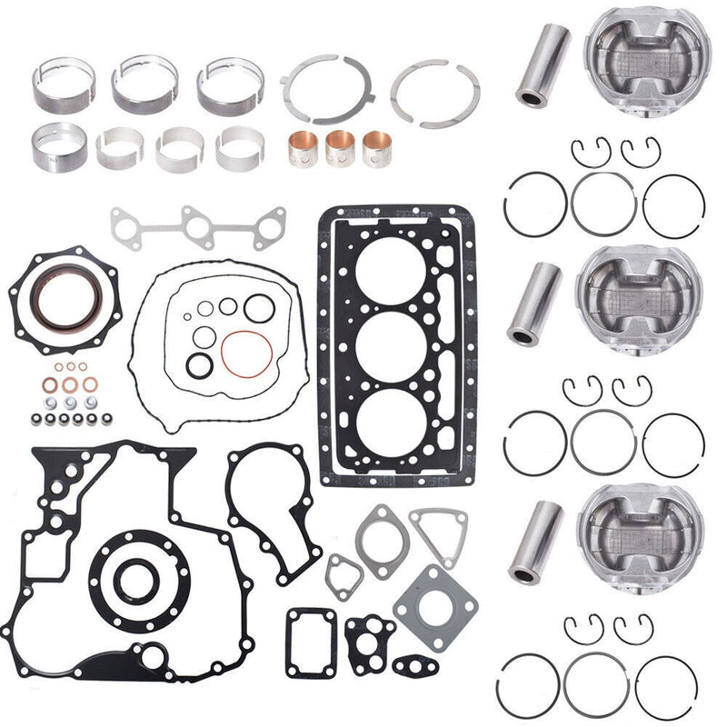 DURAFORCE Overhaul Rebuild Kit For Kubota D902E2B D902E3B D902E4B KBOVKVD902-00-5421