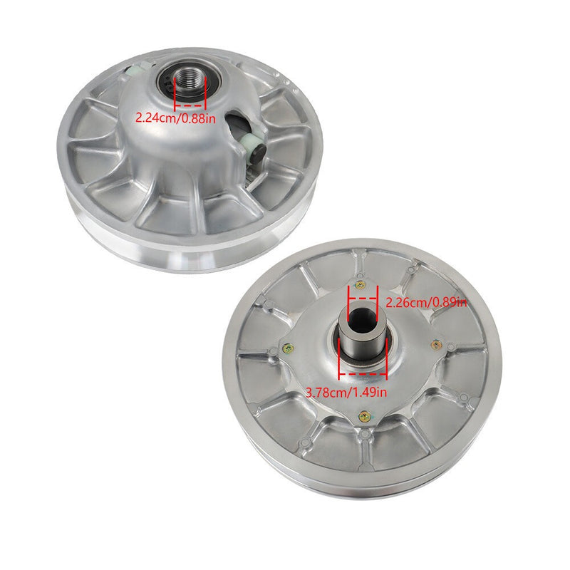 DURAFORCE For Polaris Ranger 500 New Upgrade To Tied EBS Secondary Driven Clutch EFI 11-14