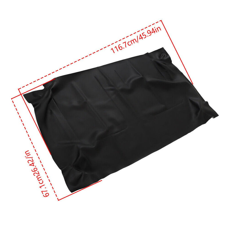 DURAFORCE Vinyl Seat Bottom Cover For Yamaha G29 / Drive 2007-2016 Golf Cart Black