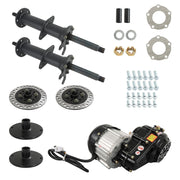 DURAFORCE Electric Differential Brushless 1000W Motor + 4 Stud Hub 40" Rear Axle Kit