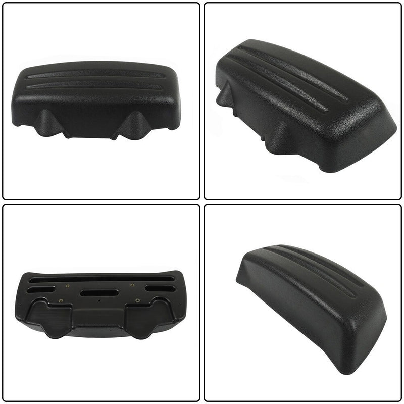 DURAFORCE Black Front Bumper for Yamaha Drive G29 Golf Cart JW1-K7510-01-00
