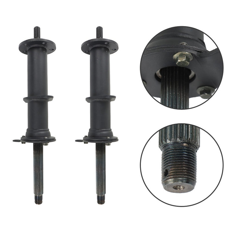 DURAFORCE 40" Rear Axle Kit 4-Stud Hub for 7"-8" Wheels Go Kart Golf Cart ATV Quad