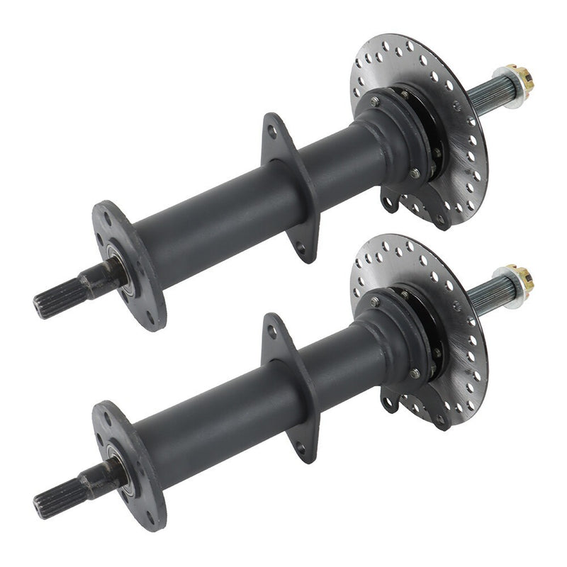 DURAFORCE 40" Rear Axle Kit 4-Stud Hub for 7"-8" Wheels Go Kart Golf Cart ATV Quad