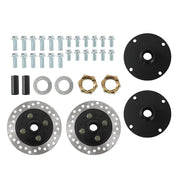 DURAFORCE 40" Rear Axle Kit 4-Stud Hub for 7"-8" Wheels Go Kart Golf Cart ATV Quad