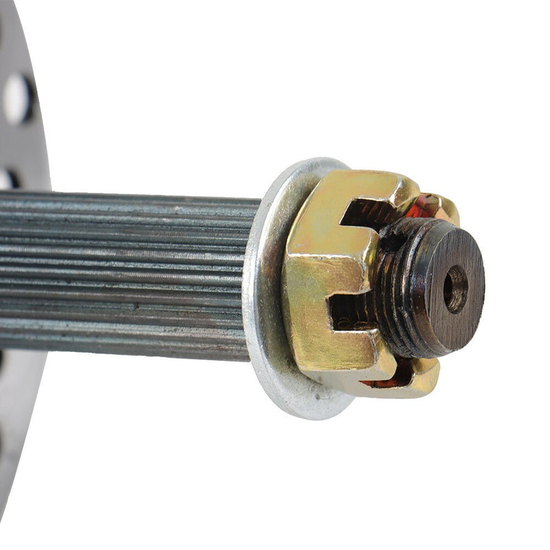 DURAFORCE 40" Rear Axle Kit 4-Stud Hub for 7"-8" Wheels Go Kart Golf Cart ATV Quad