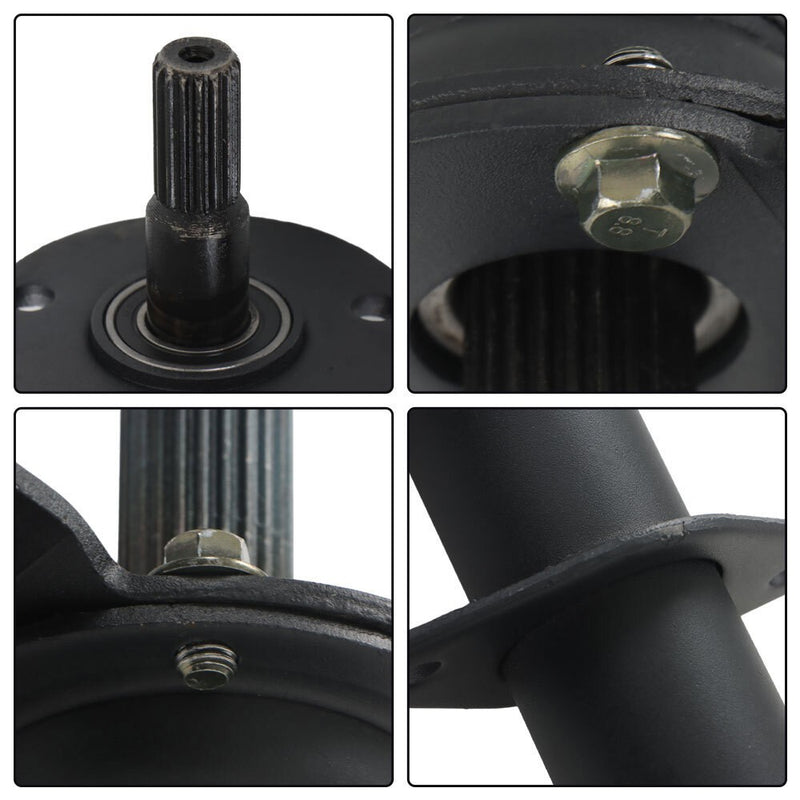 DURAFORCE 40" Rear Axle Kit 3 Stud Hub for 5" Wheels Go Kart Golf Cart ATV Parts