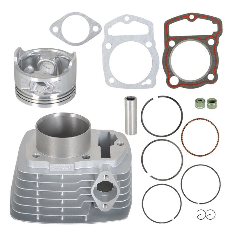 DURAFORCE Honda ATC 200 XL Top End Kit 200cc Cylinder Piston Rings Replacement Set