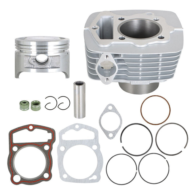 DURAFORCE Honda ATC 200 XL Top End Kit 200cc Cylinder Piston Rings Replacement Set