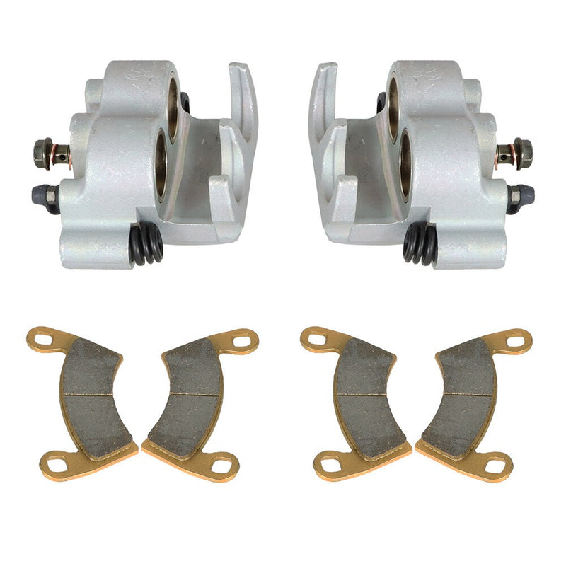 DURAFORCE Polaris Front Left Right Brake Calipers with Pads 1911283 1911284 1912255