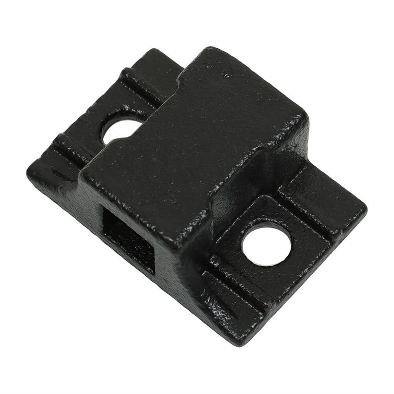 DURAFORCE 30" Heavy Duty Steel Semi Truck Mud Flap Hanger Pair Black Straight Set
