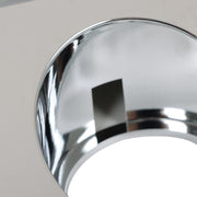 DURAFORCE Chrome 33mm Thread-On Hubcap Kit Front Axle Wheel Cover with Flat Head Lug Nuts