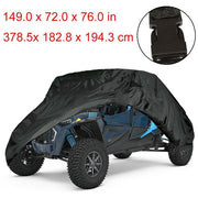 DURAFORCE Waterproof Utility Vehicle Cover for Polaris RZR XP 4 Turbo S - NEW