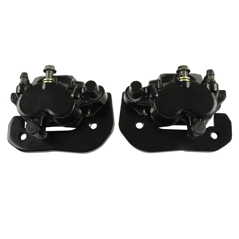 DURAFORCE Front & Rear Brake Calipers w/Pads for Can-Am Outlander L MAX 450 2015-2016