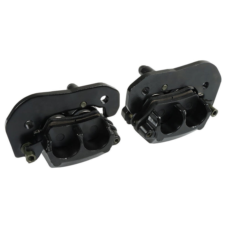 DURAFORCE Front & Rear Brake Calipers w/Pads for Can-Am Outlander L MAX 450 2015-2016