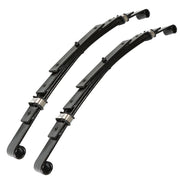 DURAFORCE Set of 2 Heavy Duty Rear 4 Leaf Springs for EZGO TXT Golf Cart 1995-2013